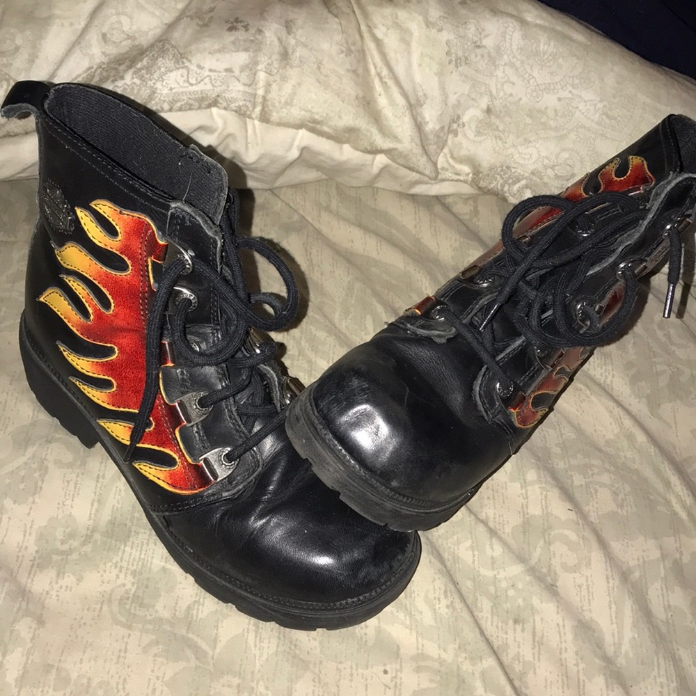 Harley Davidson leather boots